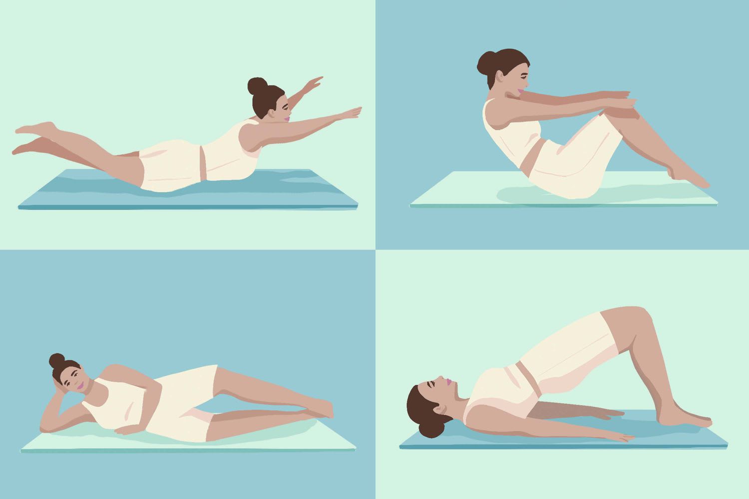 Pilates Core Exercises